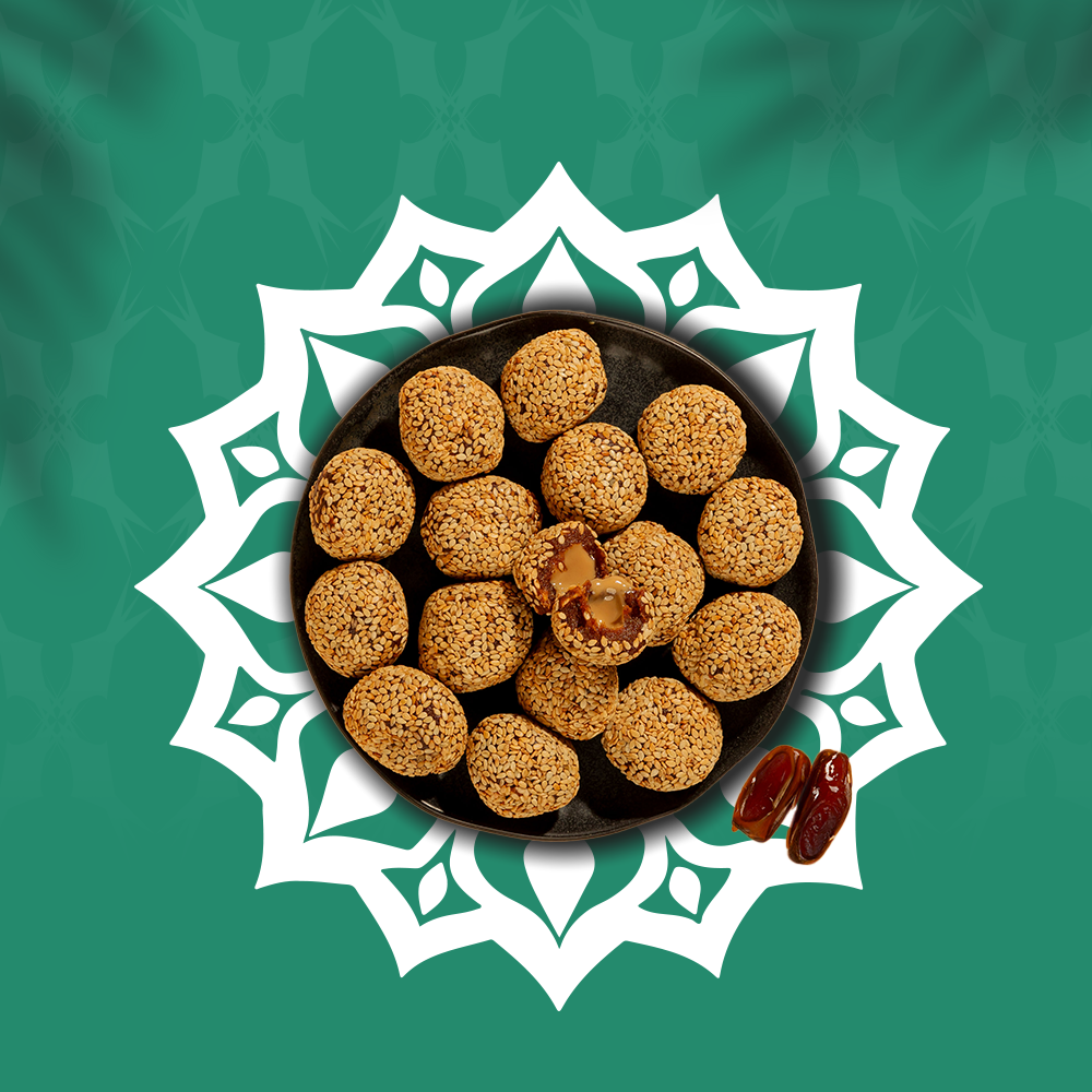 تمريّة بالسمسم والطحينة – تراث سعودي أصيل جيديد في مصر